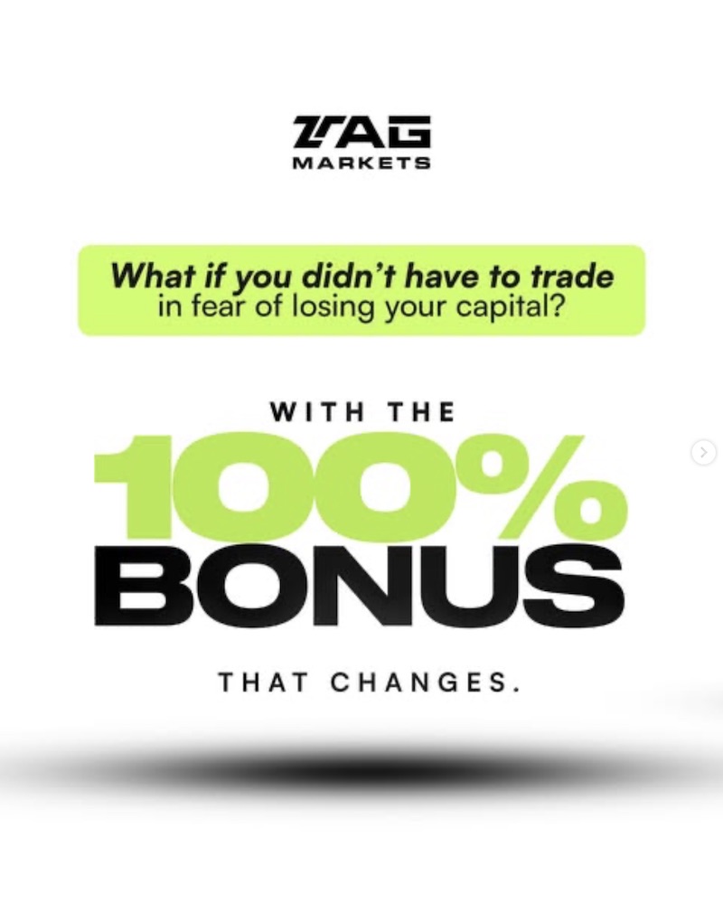 Tag Markets - 100% First-Time Deposit Bonus